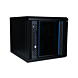 6U serverkast (10 inch) met glazen voordeur 370X450X370mm