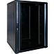 22U serverkast met glazen deur 800x800x1200mm (BxDxH)