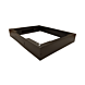Sokkel voor 19 inch serverkasten 600x1200x150mm (BxDxH)