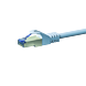 Cat6a netwerkkabel 1m wit 100% koper - dubbel afgeschermd