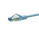 Cat6a netwerkkabel 50m wit 100% koper - dubbel afgeschermd