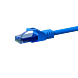 Cat6a netwerkkabel 1,50m blauw 100% koper - niet afgeschermd