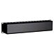 19 inch kabelgoot met afdekplaat 2U