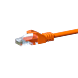 CAT5e netwerkkabel 5m oranje - niet afgeschermd - CCA