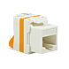 Cat6a keystone netwerkstekker (zonder gereedschap) twist - afgeschermd