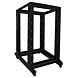 22U relay rack op wielen 600x800x1200mm (BxDxH)