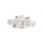 CAT5e netwerkstekker RJ45 - niet afgeschermd - voor stugge en soepele kern - 10 stuks