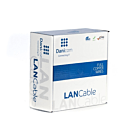 DANICOM Cat6 netwerkkabel op rol 100m stug LSZH (Dca) - enkel afgeschermd