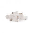 Cat6 netwerkstekker RJ45 - niet afgeschermd - voor soepele kern - 10 stuks