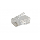 Cat6 netwerkstekker RJ45 - niet afgeschermd - voor soepele kern