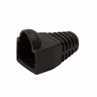 Netwerk kabelschoen Zwart RJ45 