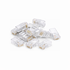 DANICOM UTP CAT6 RJ45 Connector - voor soepele kern - 10 stuks