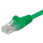CAT5e netwerkkabel 7,50m groen - niet afgeschermd - CCA