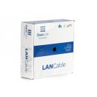 DANICOM Cat6 netwerkkabel op rol 50m soepel PVC (Fca) - enkel afgeschermd