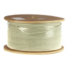 DANICOM Cat6a netwerkkabel op rol 305m soepel PVC (Fca) - dubbel afgeschermd