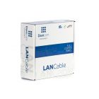 DANICOM Cat6a netwerkkabel op rol 50m soepel PVC (Fca) - dubbel afgeschermd