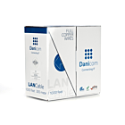 DANICOM Cat6 netwerkkabel op rol 305m stug LSZH (Dca) - niet afgeschermd