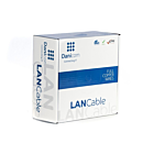 DANICOM Cat6 netwerkkabel op rol 100m stug LSZH (Dca) - enkel afgeschermd