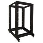 22U relay rack op wielen 600x800x1200mm (BxDxH)