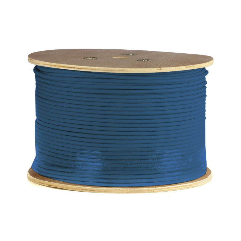 DANICOM Cat6a netwerkkabel op rol 305m stug LSZH (Eca) - niet afgeschermd