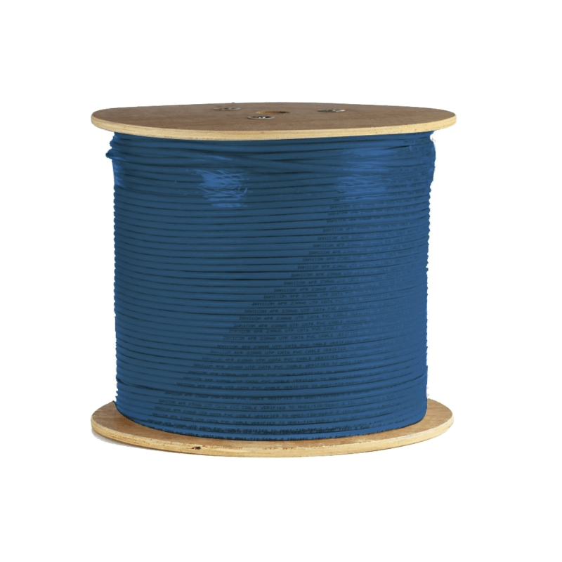 DANICOM Cat6 netwerkkabel op rol 500m stug PVC (Dca) - niet afgeschermd