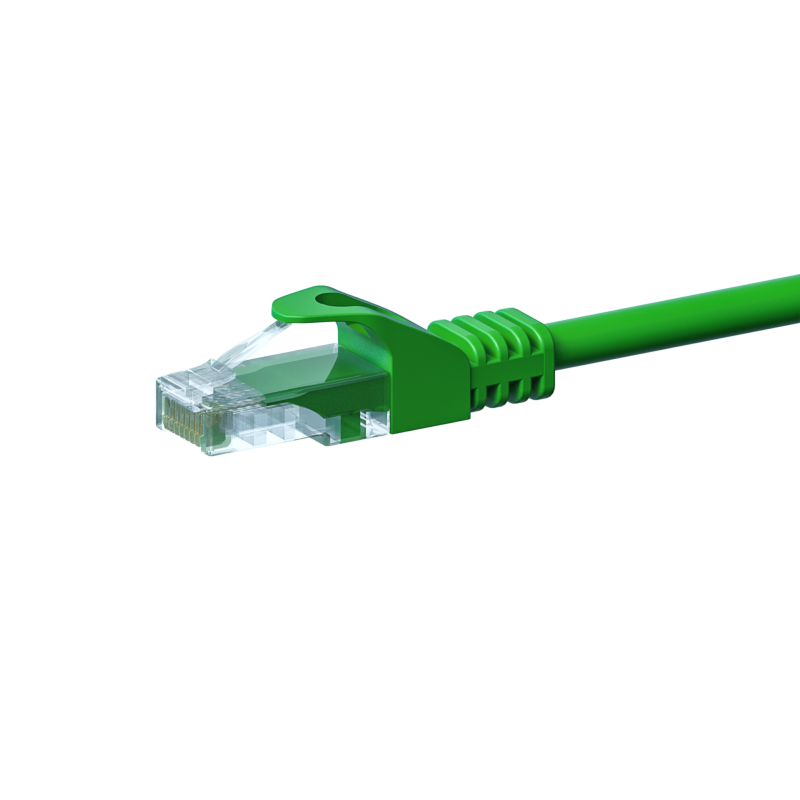 CAT5e netwerkkabel 2m groen - niet afgeschermd - CCA