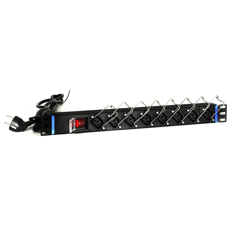 19 inch 8 voudige C13 stekkerdoos