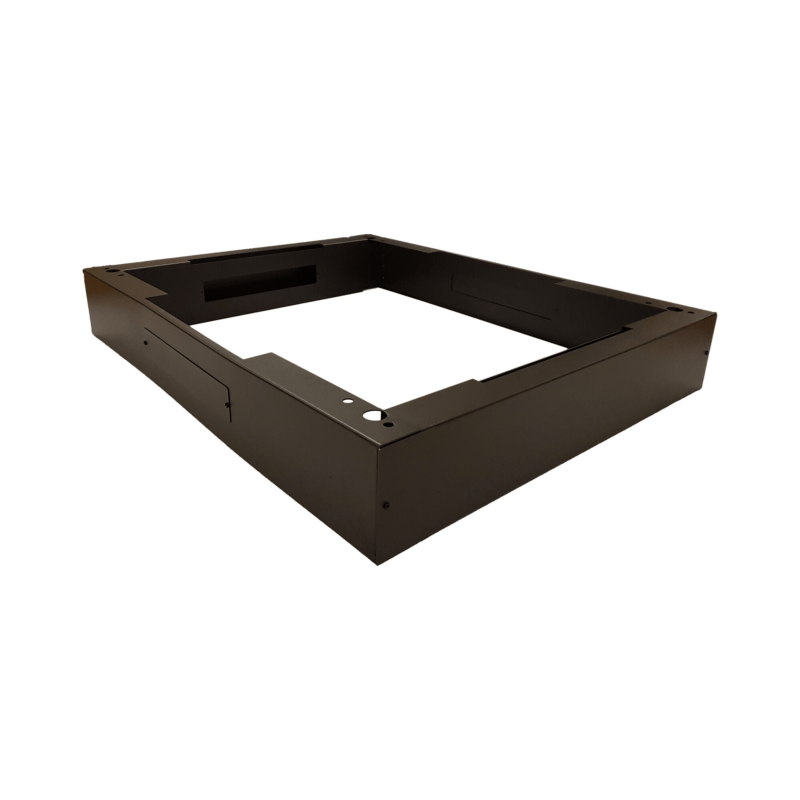 Sokkel voor 19 inch serverkasten 600x1200x150mm (BxDxH)