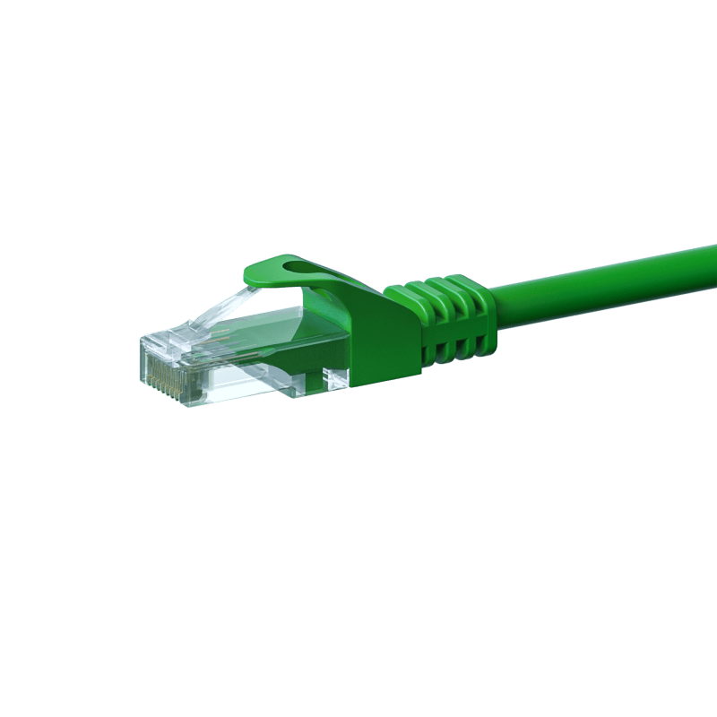 Cat6 netwerkkabel 3m groen - niet afgeschermd - CCA