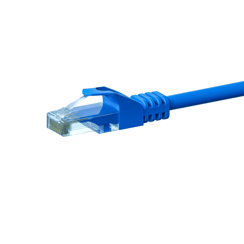Cat6 netwerkkabel 5m blauw - niet afgeschermd - CCA