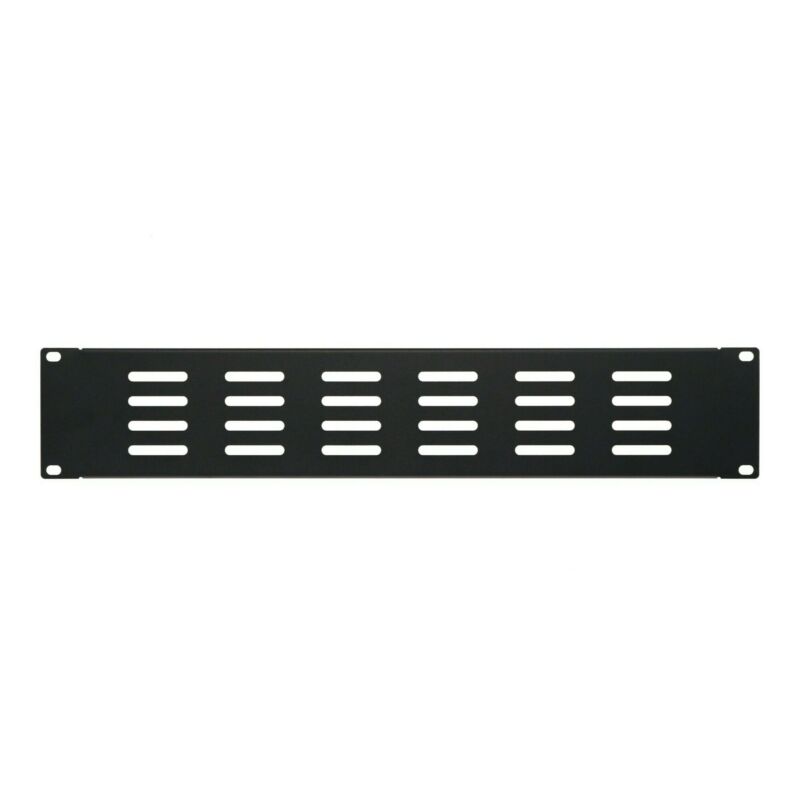 19 inch geperforeerd afdekpaneel - 2U