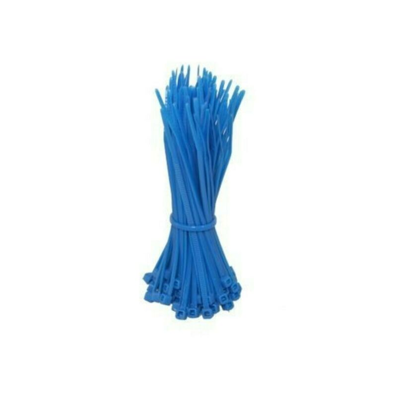 Tiewraps 140mm blauw - 100 stuks