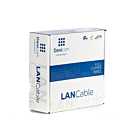 DANICOM Cat6a netwerkkabel op rol 50m soepel PVC (Fca) - dubbel afgeschermd