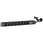 19 inch 8 voudige stekkerdoos - Surge Protection Device