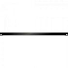 19 inch afdekpaneel - 0,5U
