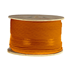 DANICOM Cat7 netwerkkabel op rol 500m stug LSZH (Dca) - dubbel afgeschermd