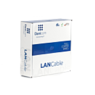 DANICOM Cat6a netwerkkabel op rol 50m stug LSZH (Dca) - dubbel afgeschermd