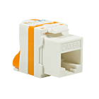 Cat6a keystone netwerkstekker (zonder gereedschap) twist - afgeschermd