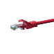Cat5e netwerkkabel 5m rood 100% koper - niet afgeschermd