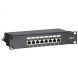 10 inch CAT5e FTP patchpaneel - 8 poorts