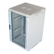 18U witte wandkast (kantelbaar) met metalen deur 600x600x1000mm (BxDxH)itte wandkast (kantelbaar) met metalen deur 600x600x770mm (BxDxH)