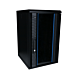 10 inch 12U serverkast met glazen deur 370x450x618mm (BxDxH)