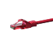 Cat6 netwerkkabel 0,15m rood 100% koper - niet afgeschermd