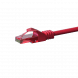 Cat6 netwerkkabel 3m rood - 100% koper - niet afgeschermd