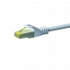 Cat7 netwerkkabel 3m wit 100% koper - dubbel afgeschermd