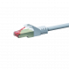 Cat6 netwerkkabel 0,25m wit 100% koper - dubbel afgeschermd