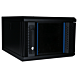 10 inch 4U serverkast met glazen deur 370x450x264mm (BxDxH)