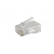 Cat6 netwerkstekker RJ45 - niet afgeschermd - voor soepele kern