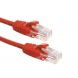 Cat6a netwerkkabel 0,50m rood 100% koper - niet afgeschermd