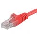 CAT5e netwerkkabel 0,50m rood - niet afgeschermd - CCA